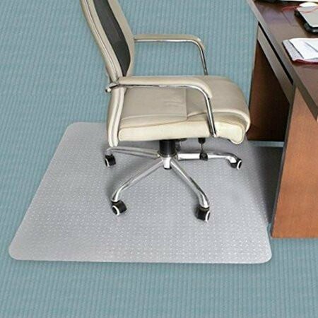 DIRECT WICKER 1.6 mm Clear PVC Home & Office Chair Mat 48 x 36 in. PVC-2